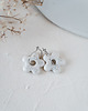 kolczyki ceramiczne Kolczyki porcelanowe BLOOM