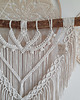 makramy Makrama Angel boho ozdoba