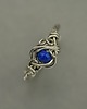 pierścionki - różne Pierścionek regulowany lapis lazuli wire wrapping