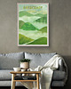 plakaty Bieszczady - plakat 50x70 cm fine art, giclee