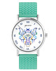 zegarki unisex Kolekcja Starlight - Byk - silikonowy, turkus