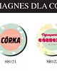 magnesy Magnes dla Córki, urodziny Córki, WIELE WZORÓW