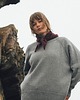 apaszki Apaszka Bordowa BIRUANG 100% etycznej wełny merino RWS