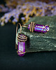 kolczyki wire wrapping Kolczyki wire wrapping z kwarcem tytaowym