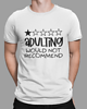 t-shirty męskie koszulka z napisem adulting would not recommend
