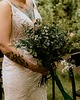 dodatki ślubne Leśny Bukiet Ślubny EUKALIPTUS ze stabilizowanych roślin