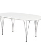 stoły Stół Fritz Hansen Superellipse, Dania, lata 90., biały laminat 130