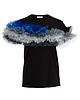 t-shirt damskie T-shirt z tiulem