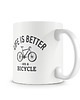 kubki Kubek. Life is better on a bicycle