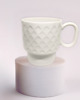 kubki Mały kubek na kawę, biała mini-majsterszolka 250 ml