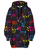 bluza z kapturem damska Bluza Oversize Tunika DR.CROW Koty