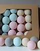 dekoracje świetlne Cotton Balls Świecące Kule Delikatne 20 szt.
