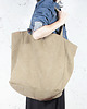 torby XXL Big Lazy bag torba khaki / zieleń na zamek