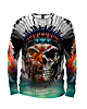 bluzy męskie Koszulka Longsleeve Męska DR.CROW Indian Tiger