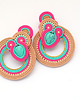 kolczyki soutache Spacer brzegiem morza