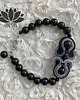 kolczyki soutache Petrol - kolczyki sutasz