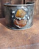 bransoletki wire wrapping Bransoletka z bursztynem
