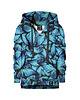 bluzy dla chłopców Bluza Chłopiec DR.CROW Motyle Blue