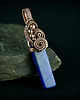 wisiory Wisiorek wire wrapping z lapis lazuli