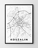plakaty Plakat Mapa Koszalin