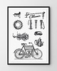 plakaty Plakat Old Bike