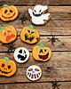 wałki do ciasta Szablony do dekoracji ciasteczek Halloween #1