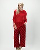 swetry damskie  Alpaka sweter Natalia - czerwony