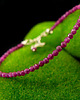 bransoletki z kamieni naturalnych Bransoleta Red - Rubin Srebro