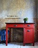 biurka Biurko Brick Red