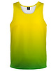 t-shirty męskie DR.CROW Bokserka Męska Ombre Yellow Green