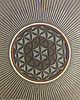 dodatki - różne Obraz z nici, mandala, słońce