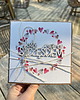 kartki scrapbooking Wyjątkowa kartka ręcznie robiona na walentynki - walentynka