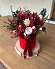 dekoracje świąteczne Flowerbox jesienno zimowy święta suszki