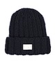 czapki damskie MERINO KISS Anthracite czapka z wełny merino