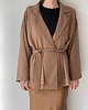 komplety damskie Wełniane kimono LORDY (brązowy cukier)