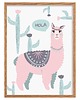 obrazy i plakaty do pokoju dziecięcego Obrazek Sweet Lama II 30x40 cm