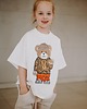 t-shirty dla chłopców T-shirt oversize Snoop Teddy cream