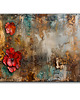 obrazy Obraz na płótnie - 100x70 cm - Kwiaty shabby chic (1-0732)