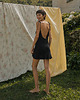sukienki mini damskie Sukienka Fly black lyocell