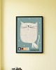 plakaty Plakat kot  30x40