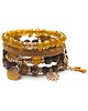 bransoletki z kamieni naturalnych Marsala and mustard vol. 5 /15.10.24/ - set