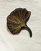 broszki GINKGO JESIENIĄ - haftowana broszka