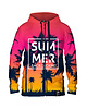 bluza z kapturem damska Damska Bluza Expres Zamek DR.CROW Sunset