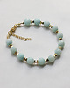 bransoletki z kamieni naturalnych Miętowa bransoletka z jadeitu