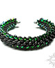 bransoletki ze szkła Sildrien, smocza bransoleta cuff, beading