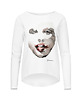 bluza bez kaptura damska Bluza MINEFY Red