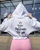 bluza z kapturem damska Bluza Reglan Zamek 'QUEEN OF POLE DANCE