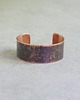 bransoletki - inne Bransoletka miedziana z ciemną patyną 16,3x2,5 cm