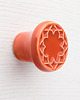 gałki do mebli Gałka do mebli pomarańczowo-brązowa, wz.3