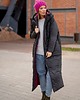 płaszcze damskie Płaszcz zimowy long - black